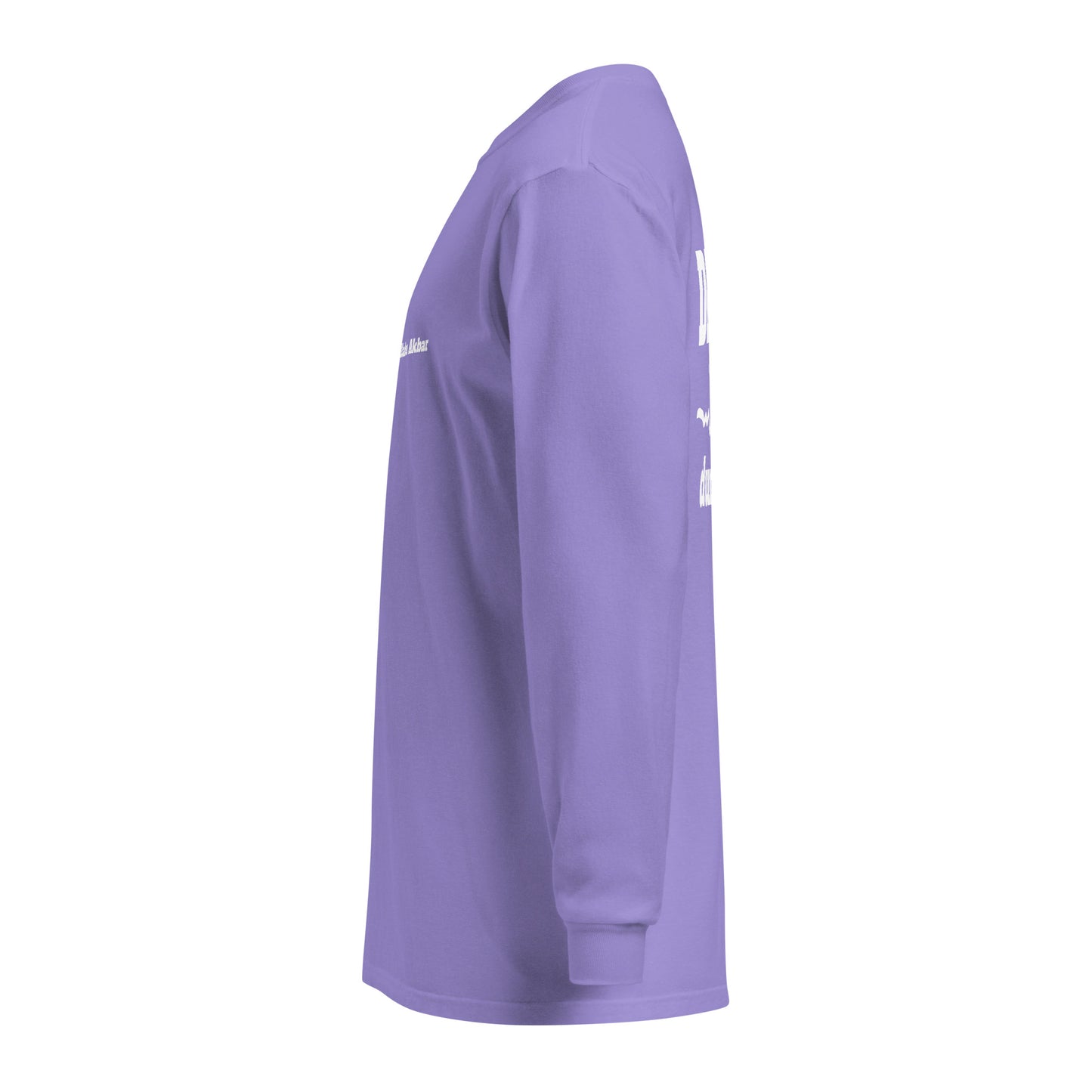 DEEN Garment-dyed heavyweight long-sleeve shirt