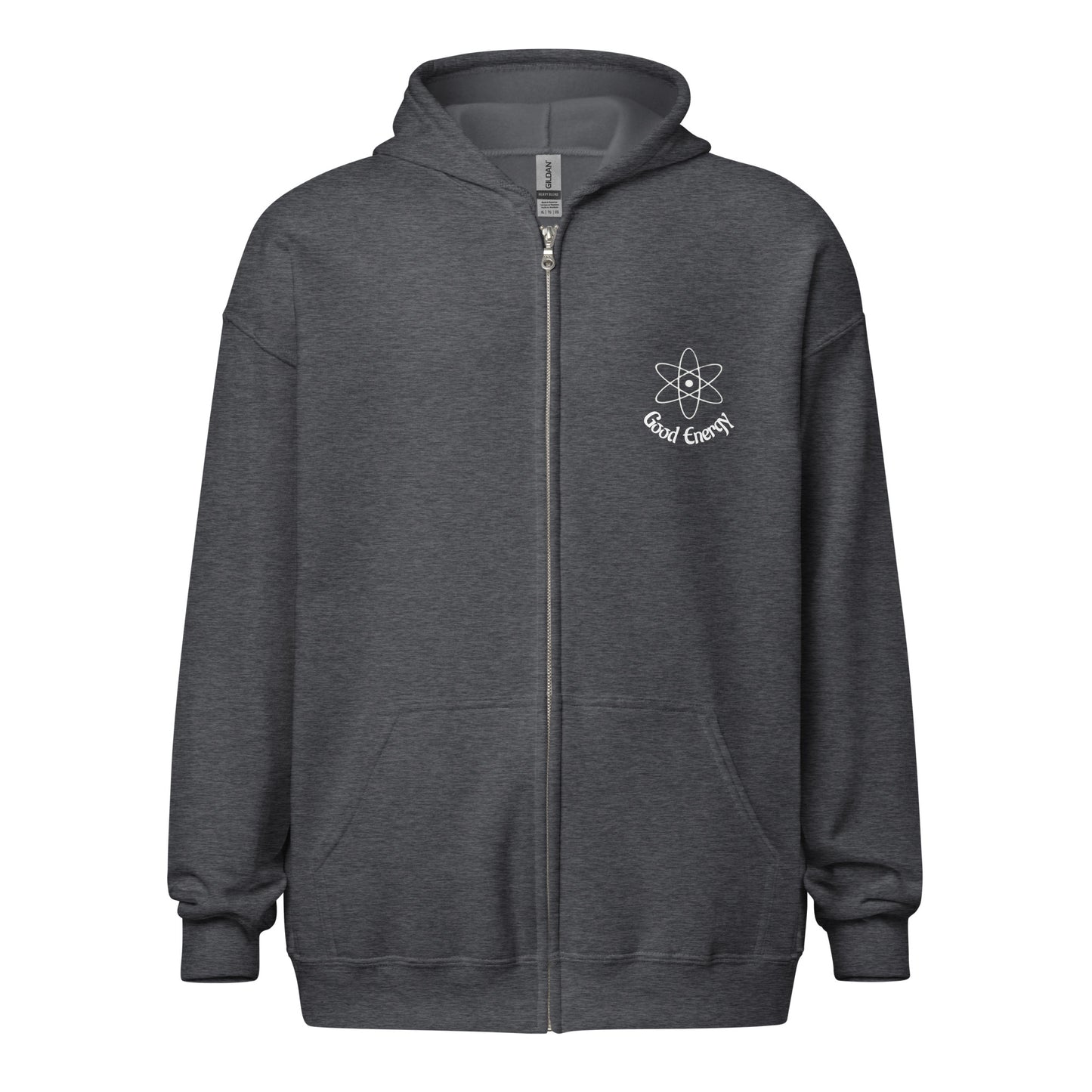 GE Unisex heavy blend zip hoodie