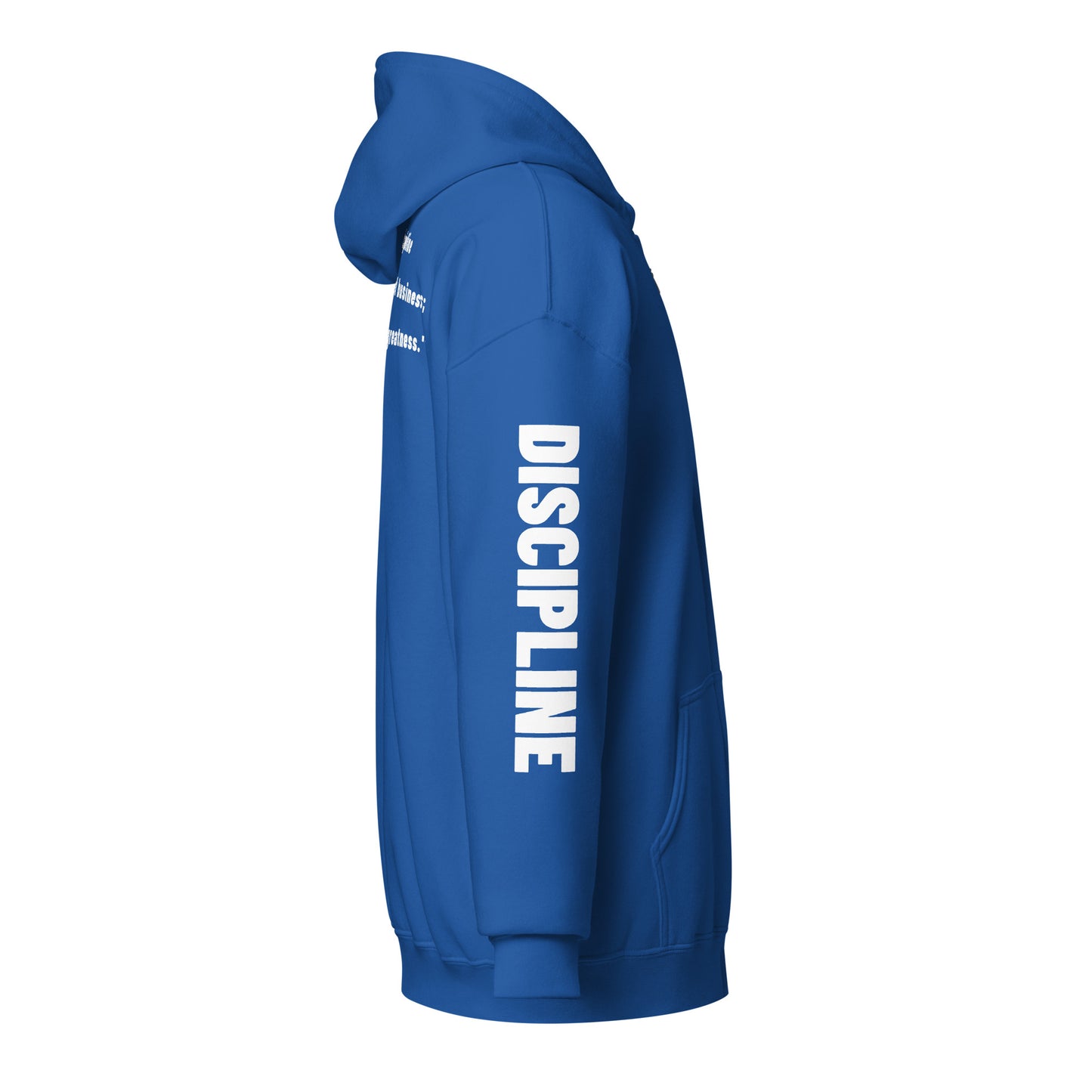 Discipline zip hoodie