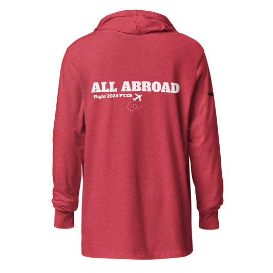 Travel Hooded long-sleeve tee